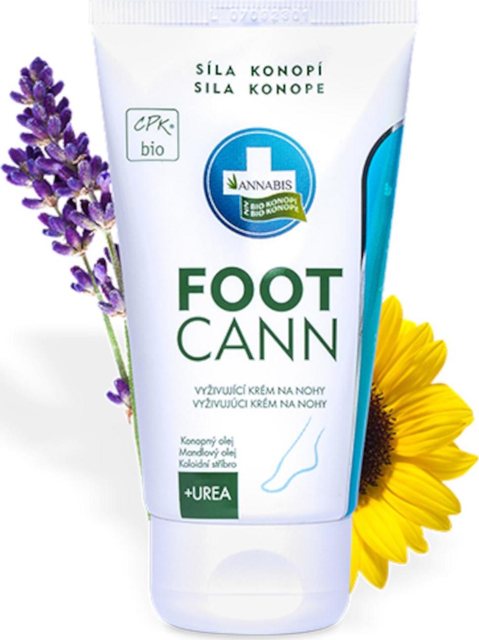 Annabis Footcann BIO krém na nohy 75 ml