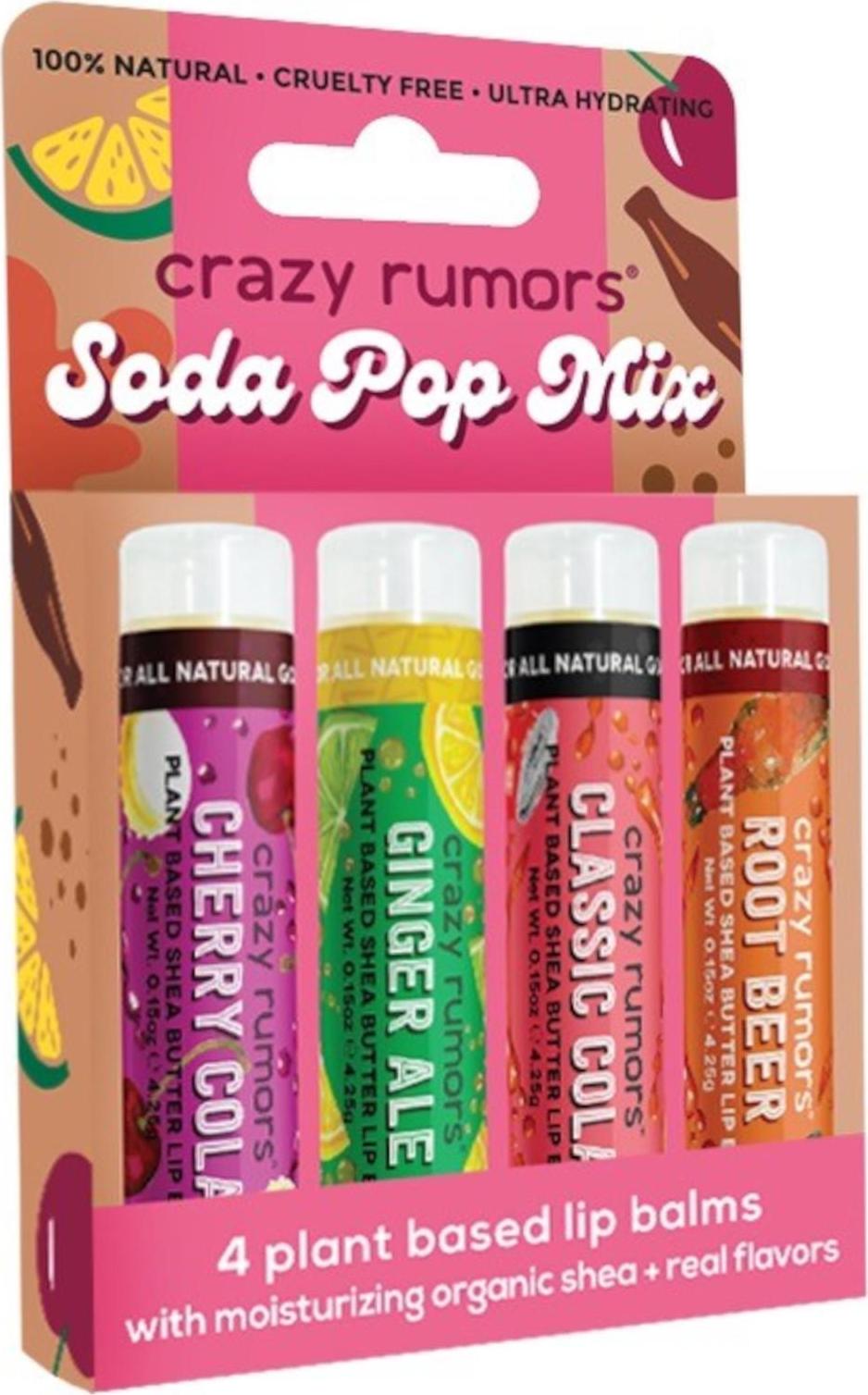 Crazy Rumors Soda mix 4x 4