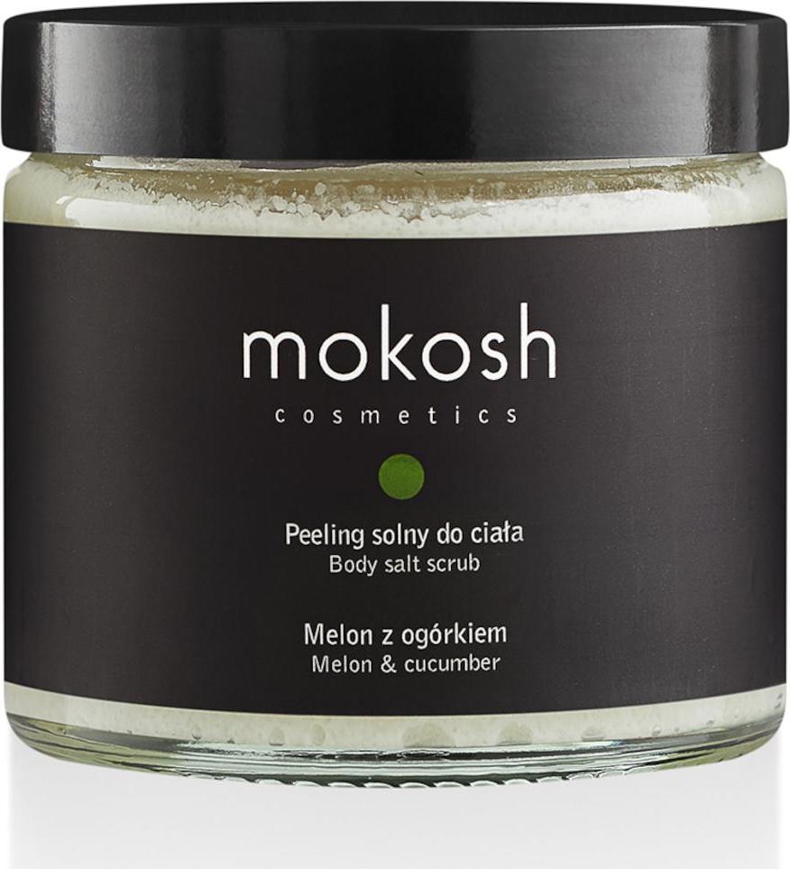 Mokosh Tělový solný peeling meloun a okurka 300g/250ml