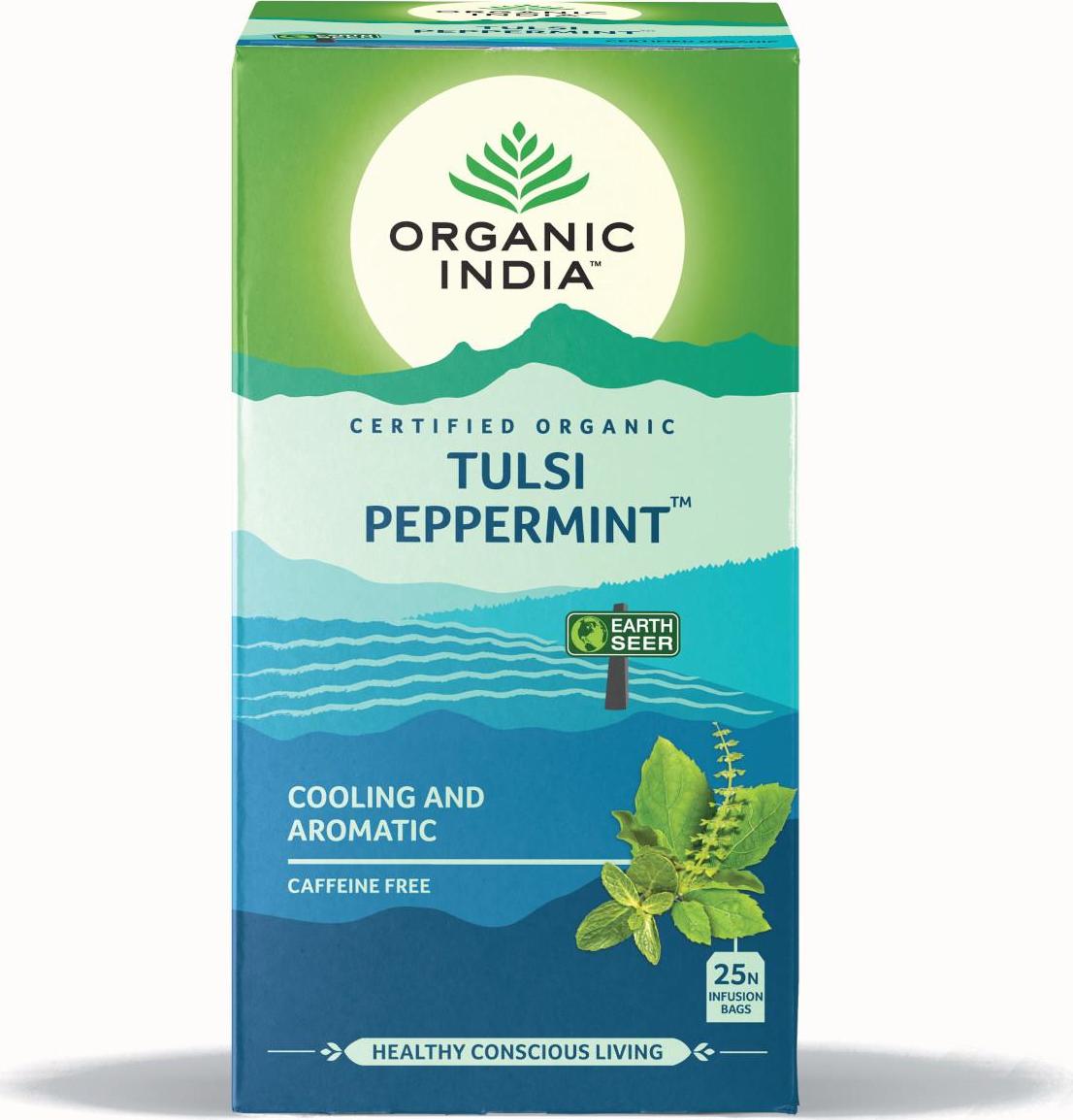 Organic India Čaj Tulsi Peppermint