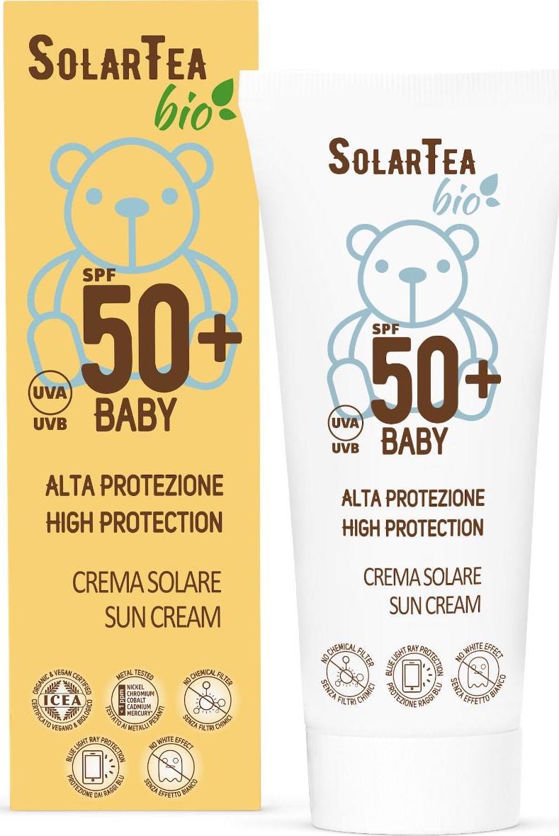 SolarTea Opalovací krém pro děti SPF 50+ 100 ml