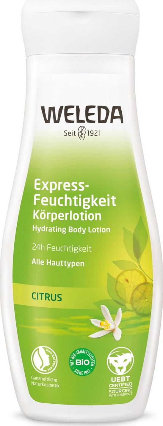 Weleda 24h Expresně hydratující tělové mléko 200 ml