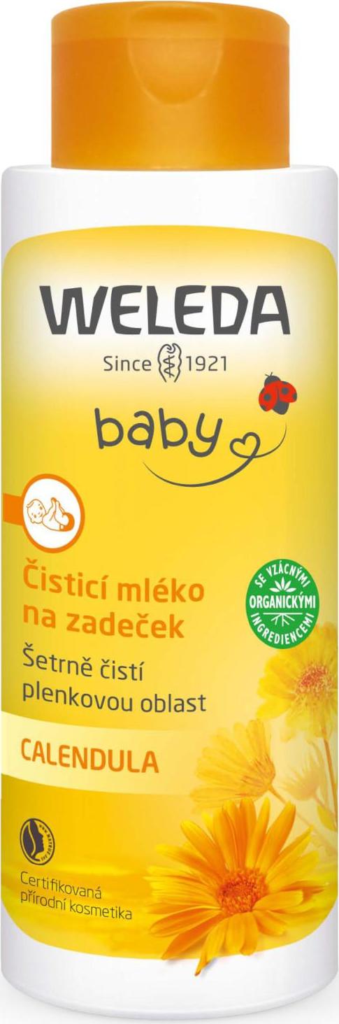 Weleda Čisticí mléko na zadeček 400 ml