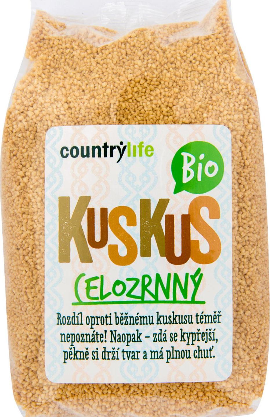 Country Life Kuskus celozrnný BIO 500 g