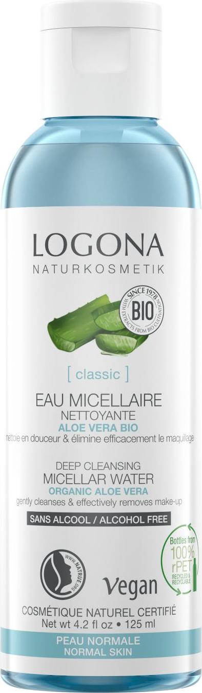 Logona Hloubkově čisticí micelární voda bio aloe vera 125 ml