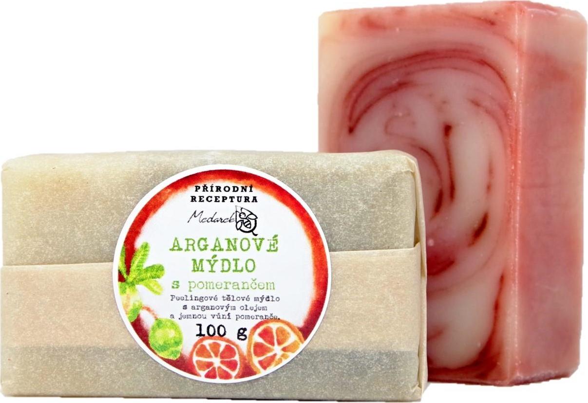 Medarek Arganové mýdlo s pomerančem 100 g