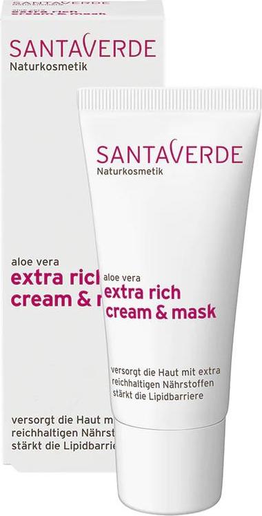 Santaverde Extra rich pleťový krém a maska 30 ml