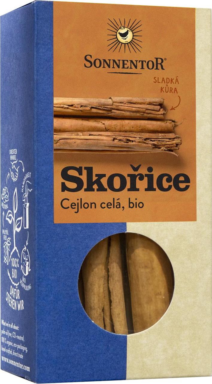 Sonnentor Skořice Cejlonská celá