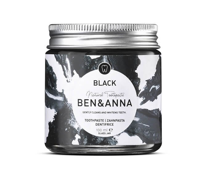 Ben & Anna Zubní pasta pro bělení zubů s aktivním uhlím (100 ml) - II. jakost Ben & Anna