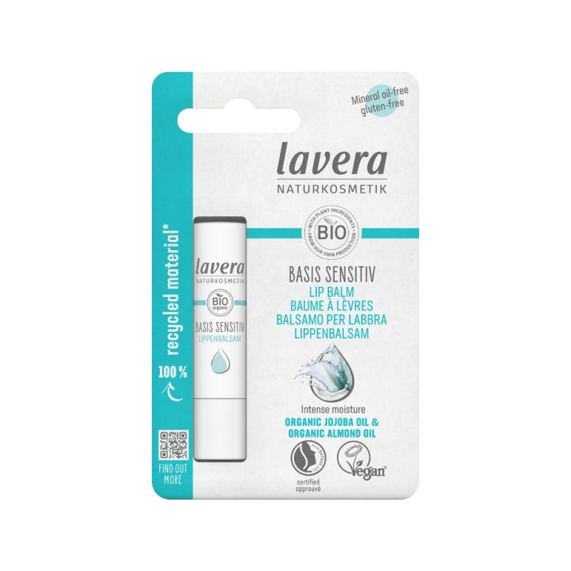 Lavera Basis Sensitive Balzám na rty BIO (4