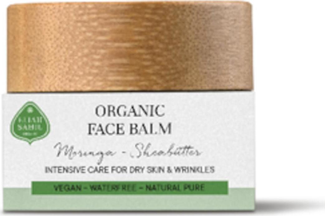 Eliah Sahil Organic Pleťový balzám moringa a bambucké máslo 15ml