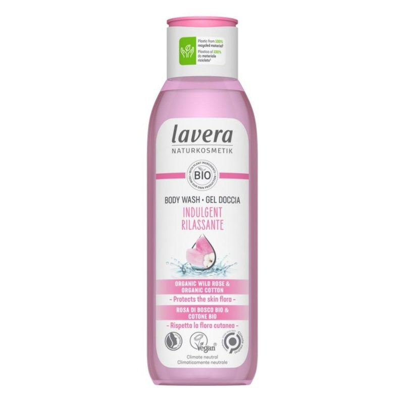 Lavera Pečující Sprchový gel s divokou růží (250 ml) - II. jakost Lavera