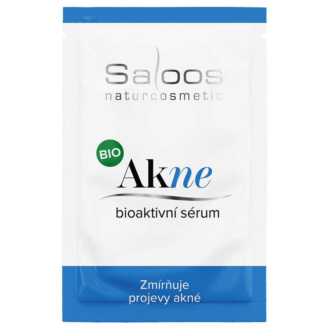 Saloos Bioaktivní sérum pro problematickou pleť Akne BIO - vzorek (1 ml) - účinné proti projevům akné Saloos