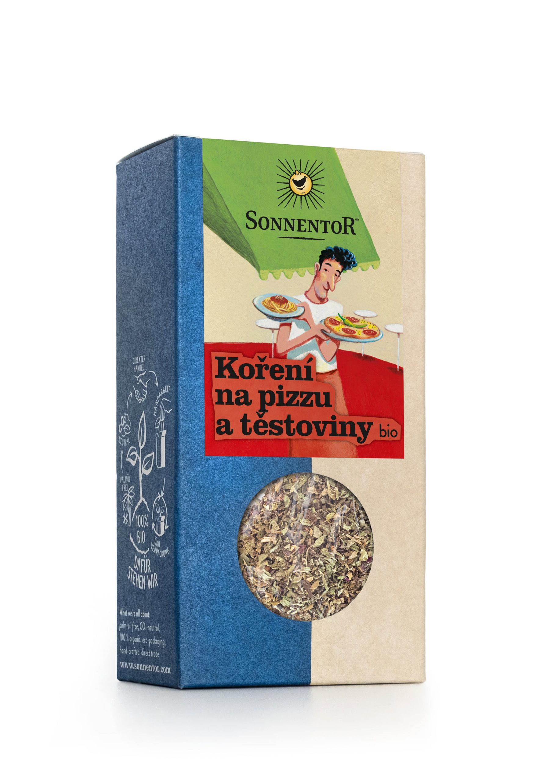 Sonnentor Koření na pizzu a těstoviny BIO (20 g) - II. jakost - skvělé i do minestrone Sonnentor