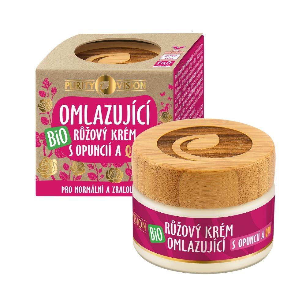 Purity Vision Růžový krém omlazující BIO (40 ml) - II. jakost - pro mladistvý vzhled Purity Vision