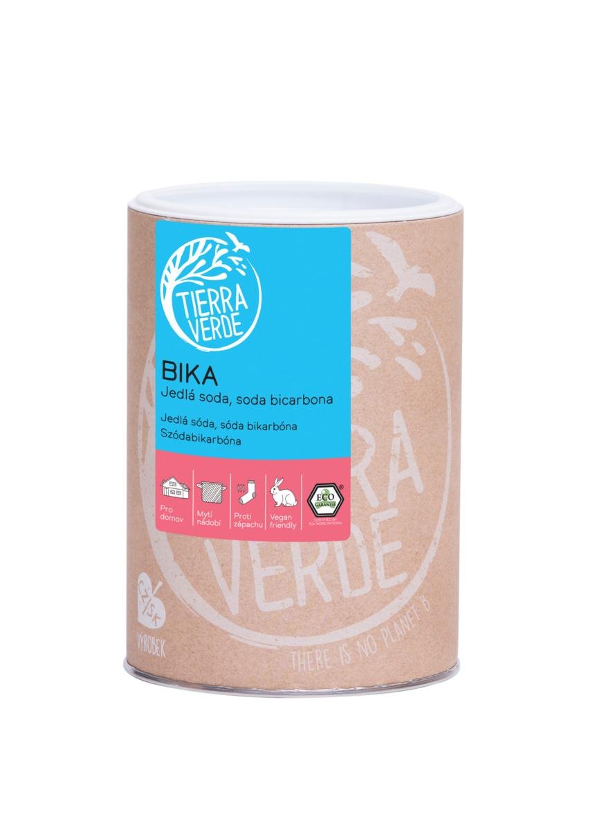 Tierra Verde BIKA – Jedlá soda (Bikarbona) - 1kg - II. jakost Tierra Verde
