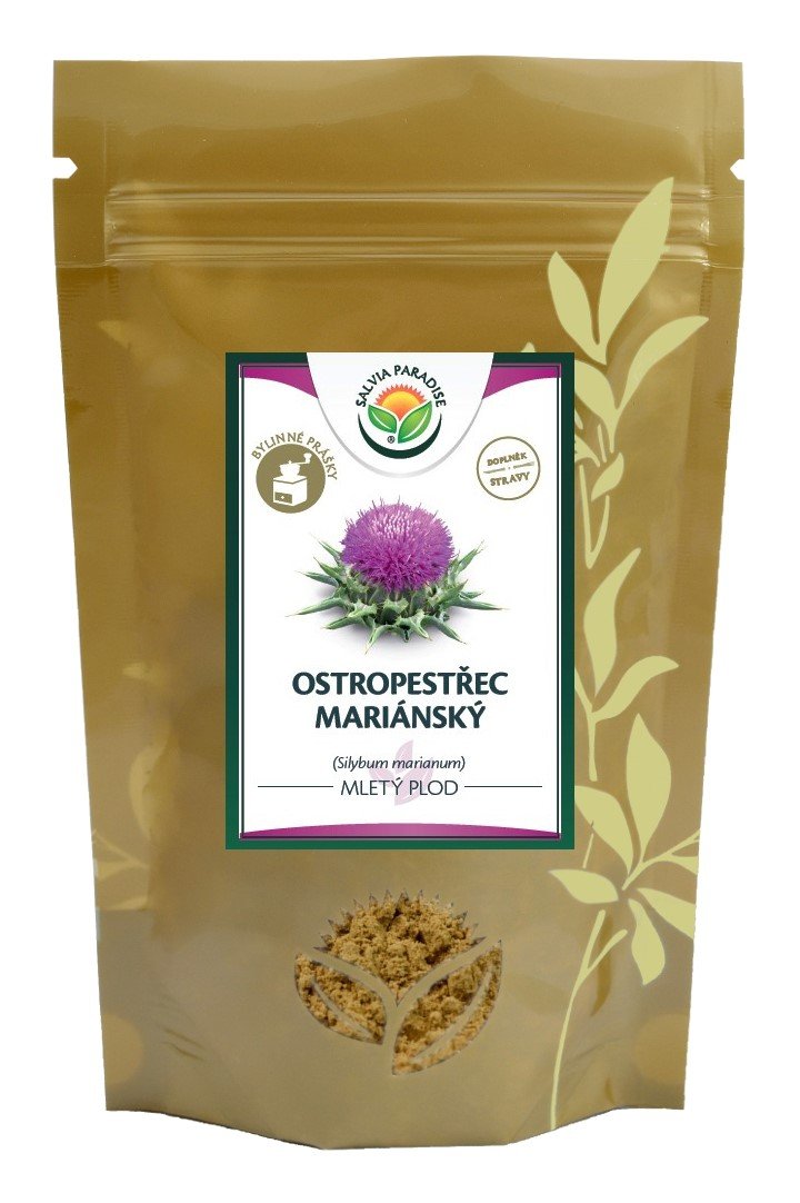 Salvia Paradise Ostropestřec mletý plod (120 g) - II. jakost - nejvýhodnější forma užívání Salvia Paradise