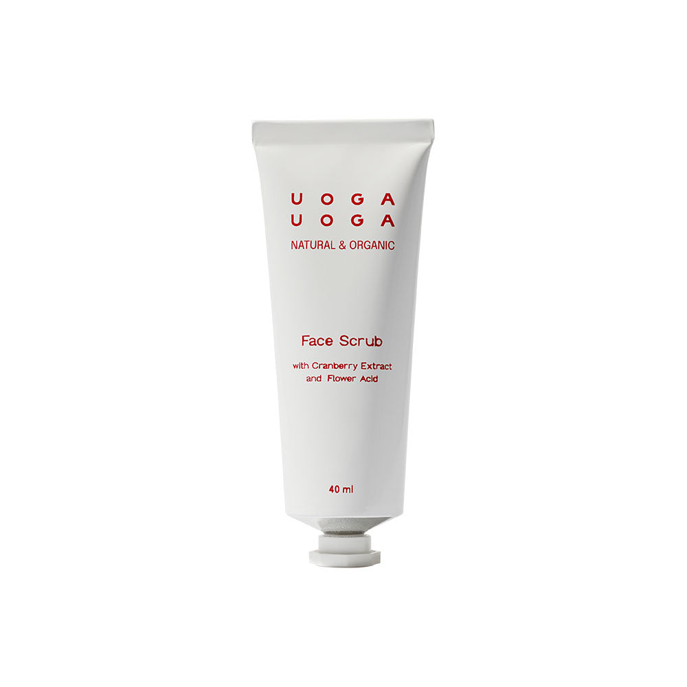 Uoga Uoga Regenerační pleťový peeling s brusinkami (40 ml) - pro hladší a rozjasněnou pokožku Uoga Uoga
