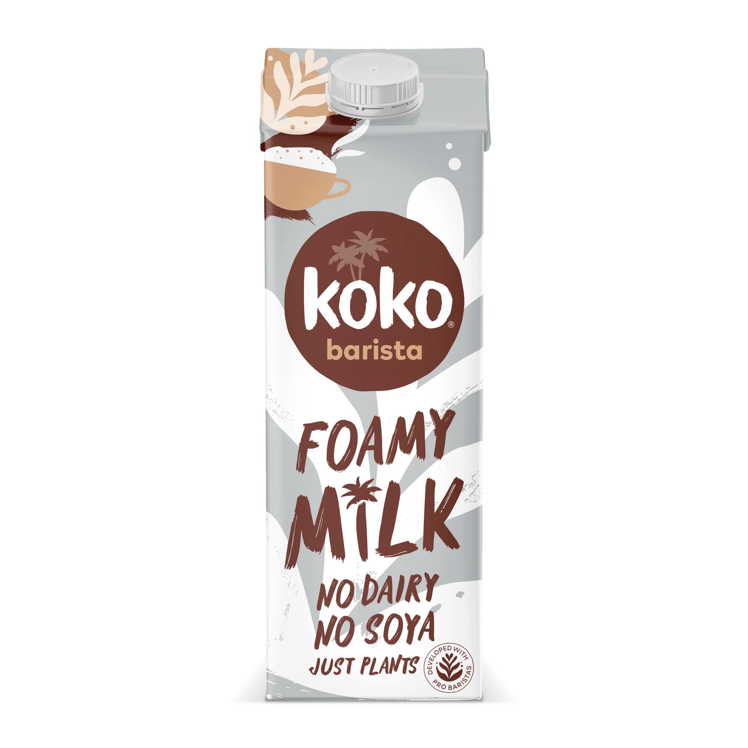 Koko Kokosový nápoj Barista s přidanými vitamíny a minerály (1 l) - krémová pěna i bez mléka PURO shop