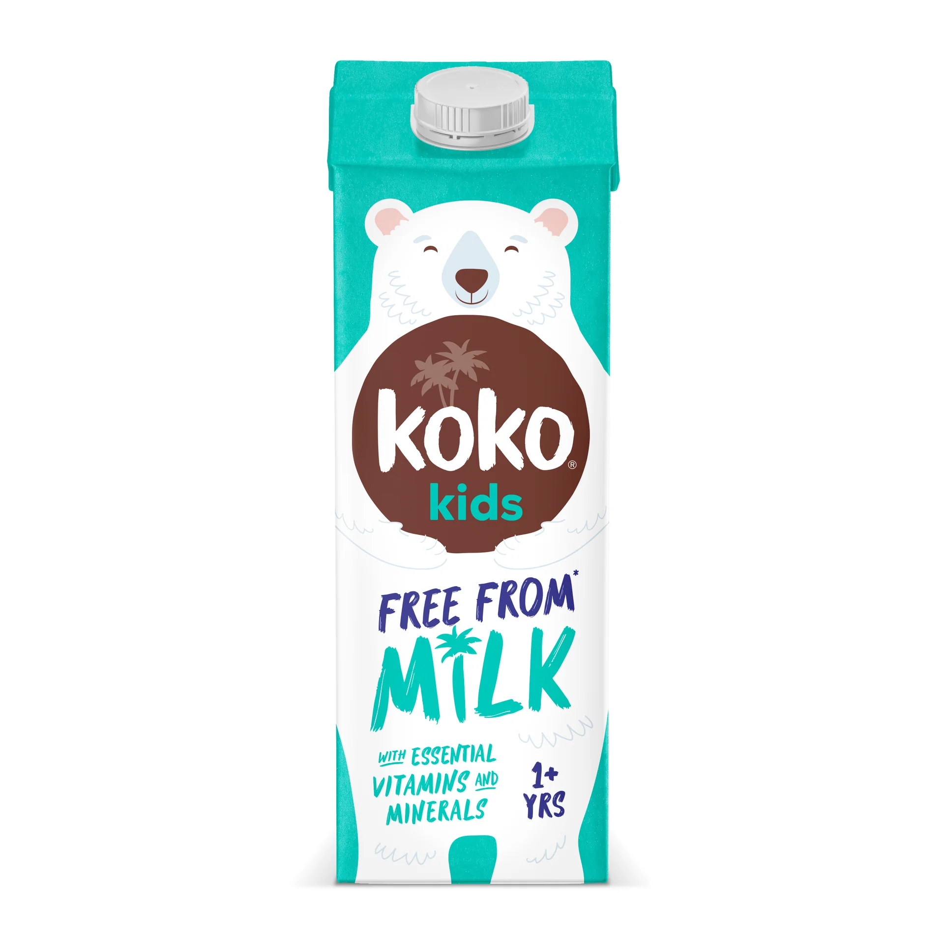 Koko Kokosový nápoj Kids s přidanými vitamíny a minerály (1 l) - rostlinná alternatiiva bez lepku PURO shop