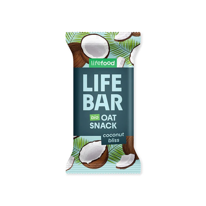 Lifefood Lifebar Oat snack Coconut bliss BIO (40 g) - bez lepku Lifefood