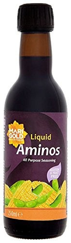 Marigold Přírodní zvýrazňovač chuti Liquid Aminos (250 ml) - dochutí slané pokrmy PURO shop