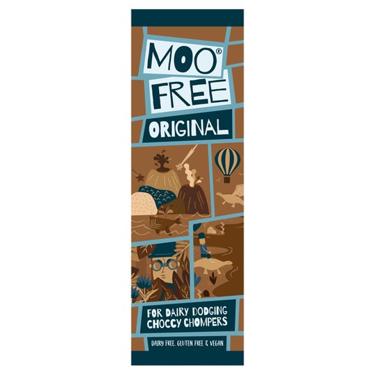Moo-free Čokoládová tyčinka originál (20 g) - fair trade kvalita PURO shop