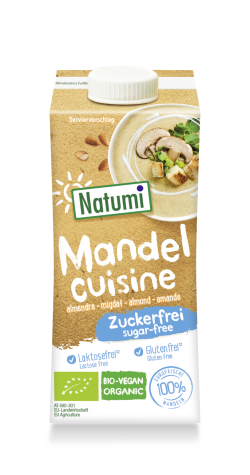 Natumi Mandlová alternativa smetany BIO (200 ml) - 100% rostlinný pomocník PURO shop
