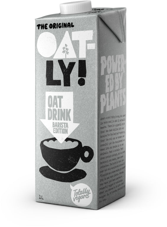 Oatly! Ovesný nápoj Barista - 1 l - krémová pěna i bez mléka PURO shop