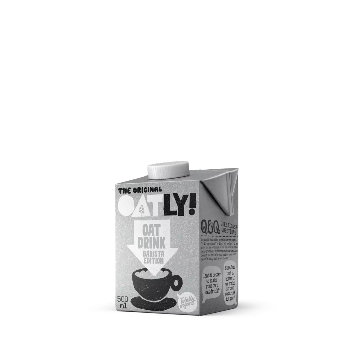 Oatly! Ovesný nápoj Barista - 500 ml - krémová pěna i bez mléka PURO shop