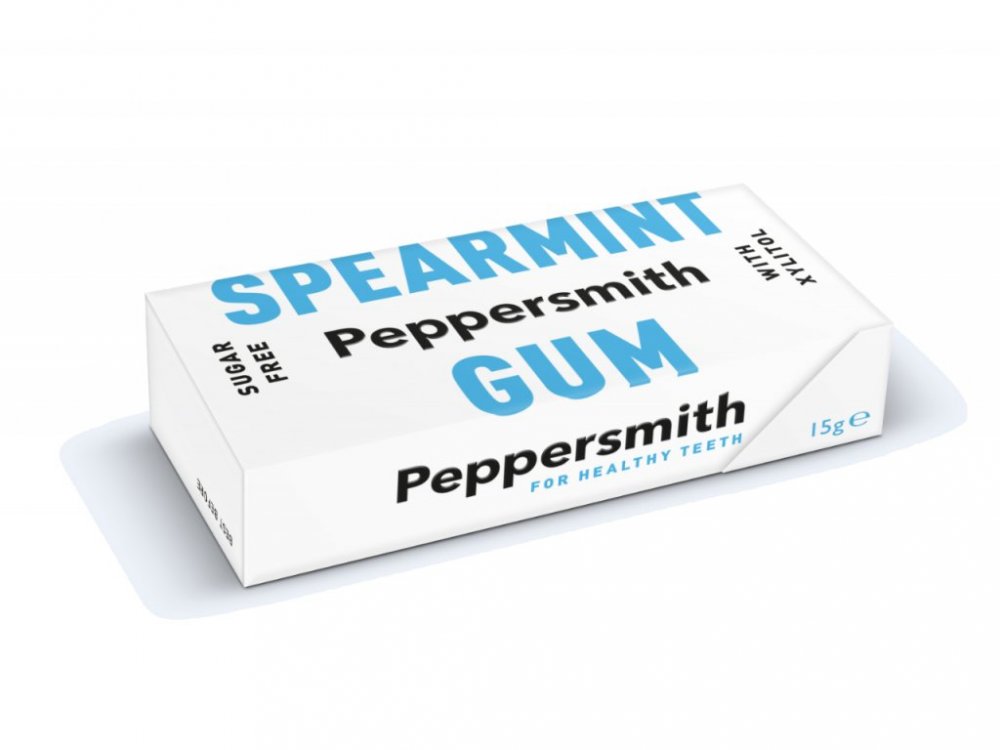 Peppersmith Žvýkačky - Spearmint (10 ks) - bez problematických sladidel PURO shop