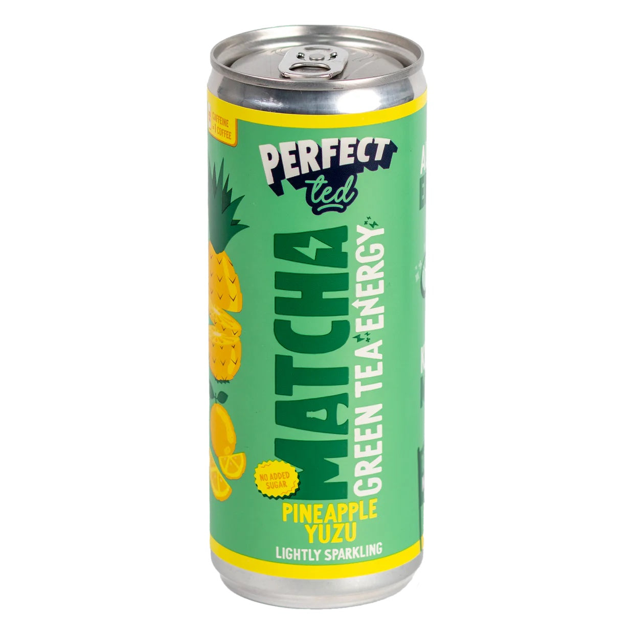 PerfectTed Matcha nápoj - Ananas & Yuzu (250 ml) - zdravý energy drink PURO shop