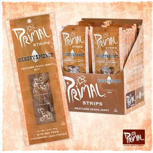 Primal Spirit Foods Jerky rostlinné - Hickory Smoked (28 g) - lehká svačinka do kapsy PURO shop
