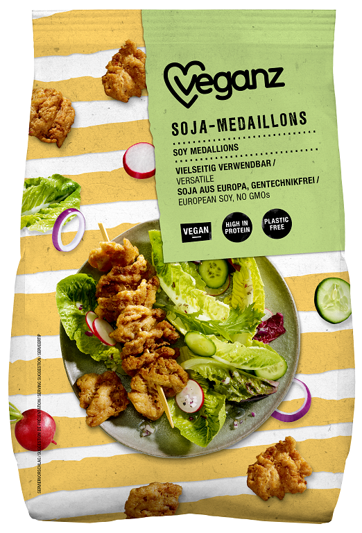 Veganz Sójové medailónky (250 g) - chutná alternativa masa PURO shop