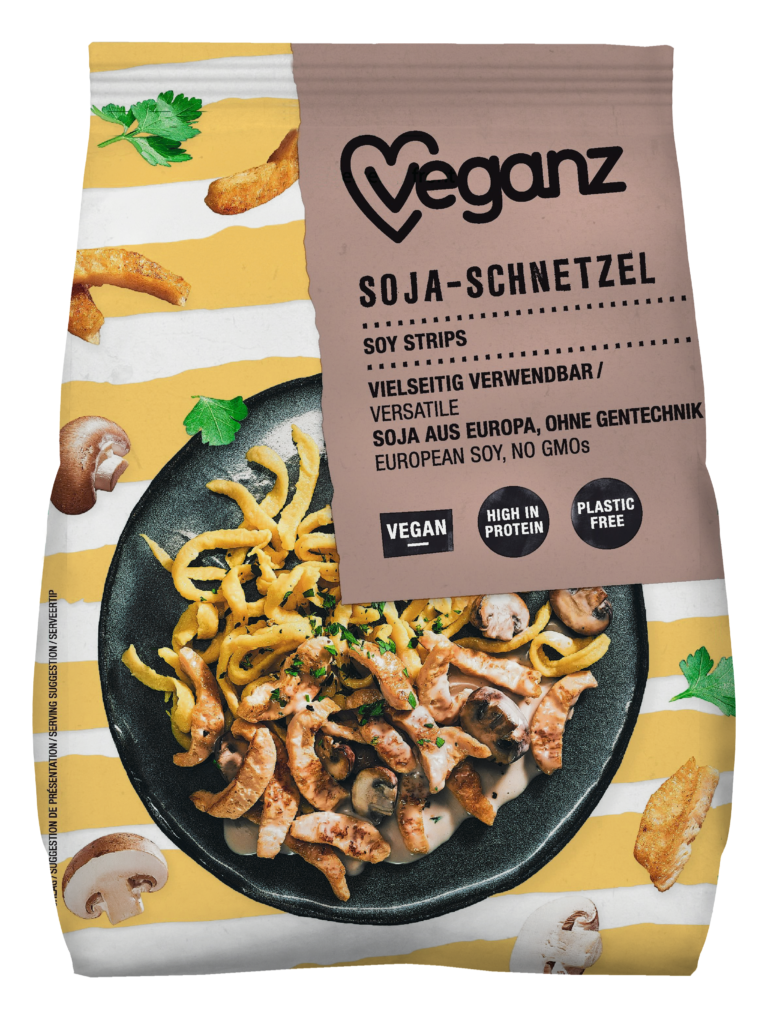 Veganz Sójové nudličky (300 g) - chutná alternativa masa PURO shop