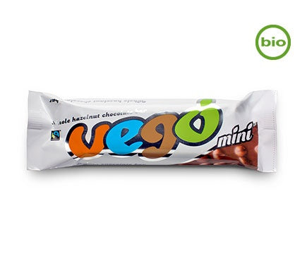 Vego Čokoláda s lískovými oříšky rostlinná BIO - 65 g - delikátní a jemná PURO shop