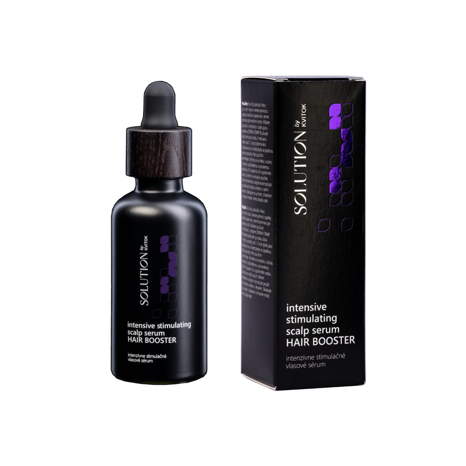Kvitok Solution Intenzivní stimulační vlasové sérum Hair Booster (50 ml) - pošk. obal Kvitok