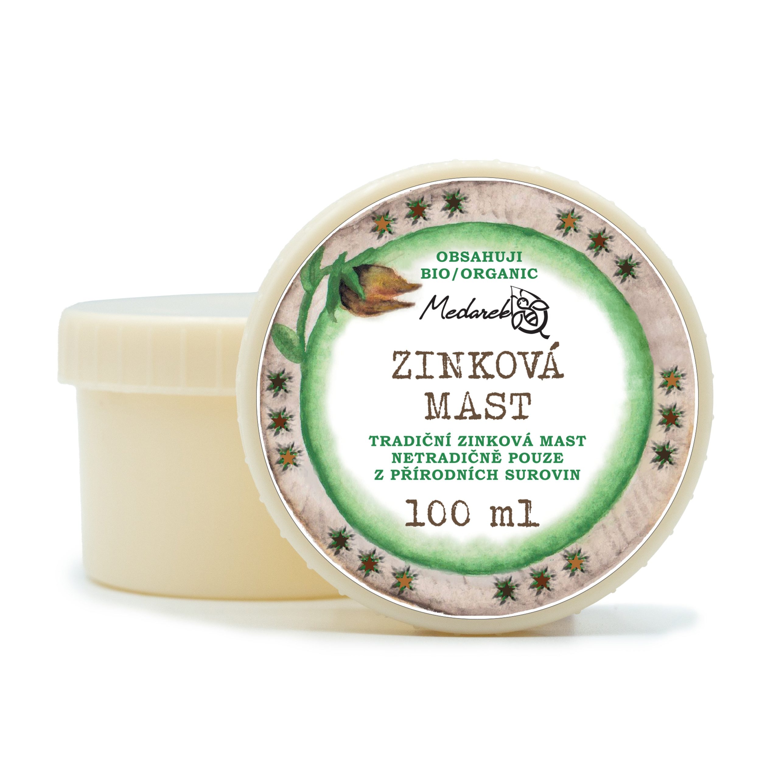 Medarek Zinková mast (100 ml) - pošk. obal - hojivá