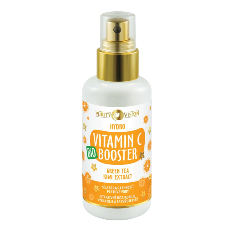 Purity Vision Pleťové tonikum Hydro Vitamin C Booster BIO (100 ml) - s lehkostí rozjasní pleť Purity Vision