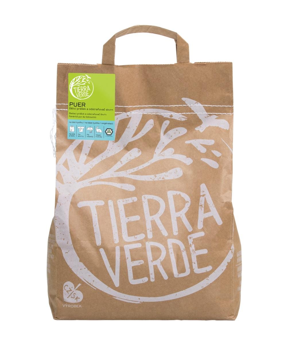 Tierra Verde Puer - bělicí perkarbonát sodný - 5 kg - pytel - pošk. obal Tierra Verde