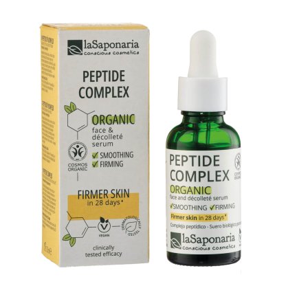 laSaponaria Pleťové sérum - Peptidový komplex BIO (30 ml) - vyhlazuje a zpevňuje pleť laSaponaria