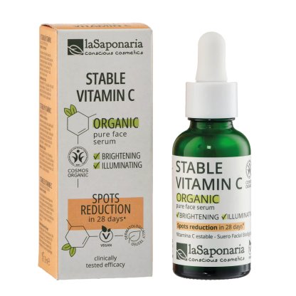 laSaponaria Pleťové sérum - Vitamín C BIO (30 ml) - pro svěží a zářivou pleť laSaponaria