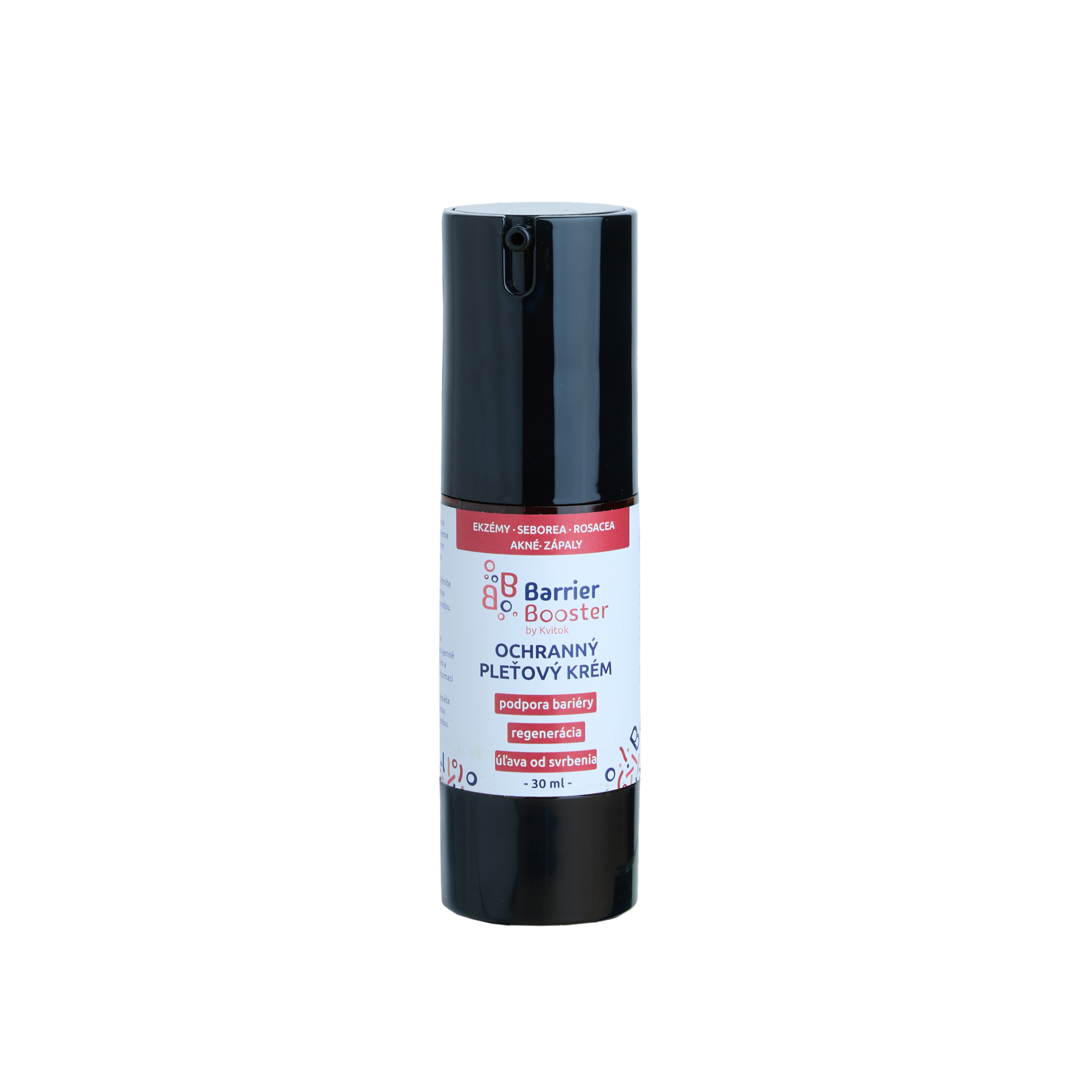 Kvitok Barrier Booster Ochranný pleťový krém (30 ml) - s rostlinnými ceramidy a bambuckým máslem Kvitok