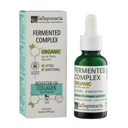 laSaponaria Pleťové sérum - Fermentovaný komplex BIO (30 ml) - pro pružnější