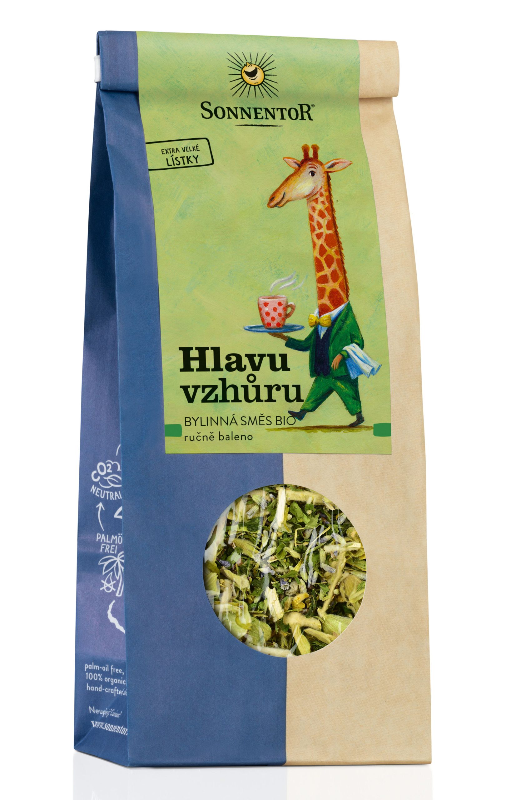 Sonnentor Bylinná směs Hlavu vzhůru BIO - sypaná (50 g) - svěže květinová a kořeněná chuť Sonnentor