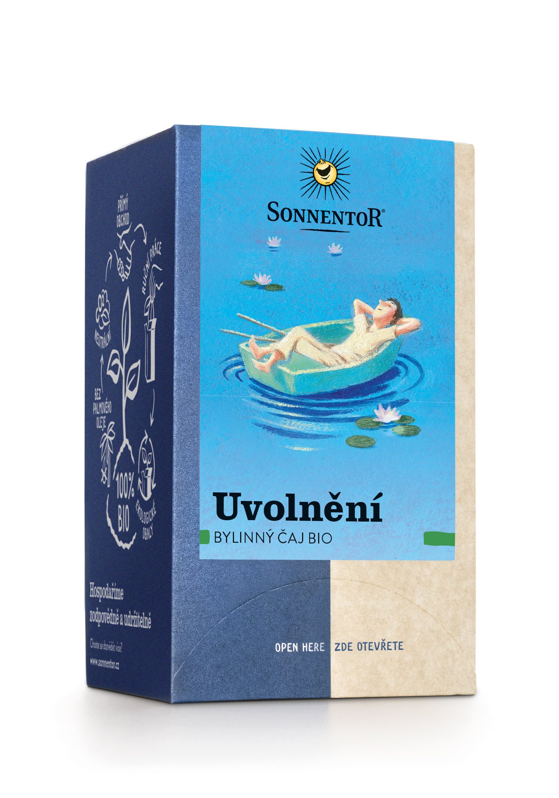 Sonnentor Bylinná směs Uvolnění BIO - nálevové sáčky (18 x 1