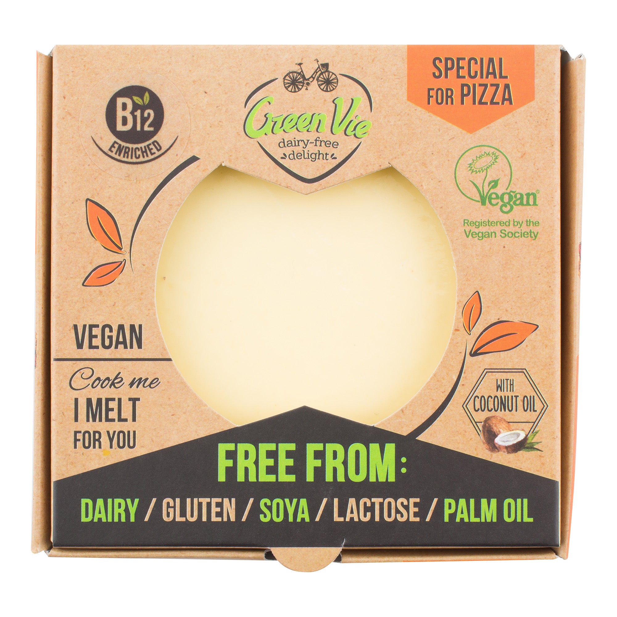 Blok s příchutí pizza 250 g   GREENVIE Greenvie