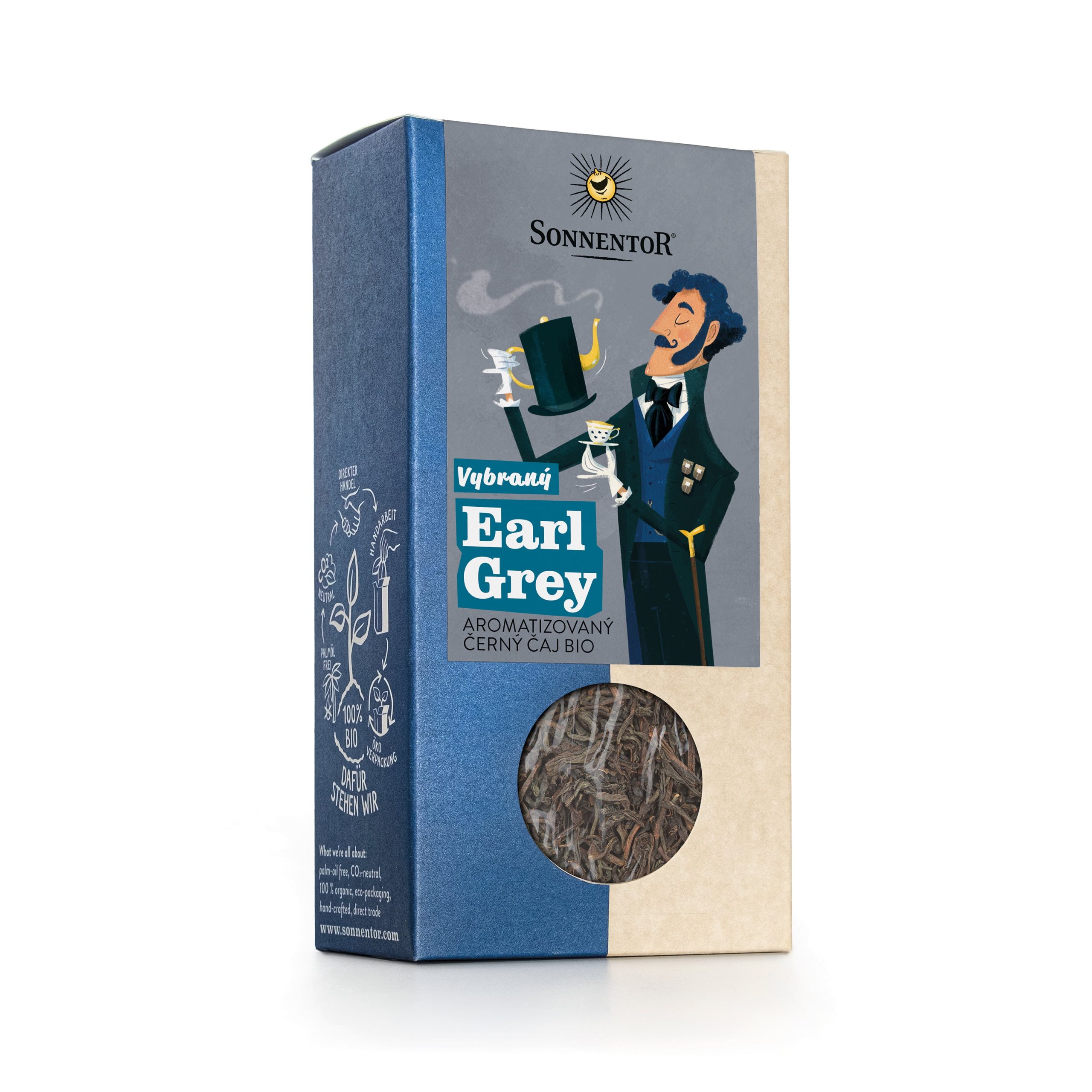 Čaj Earl Grey sypaný 90 g BIO   SONNENTOR Sonnentor
