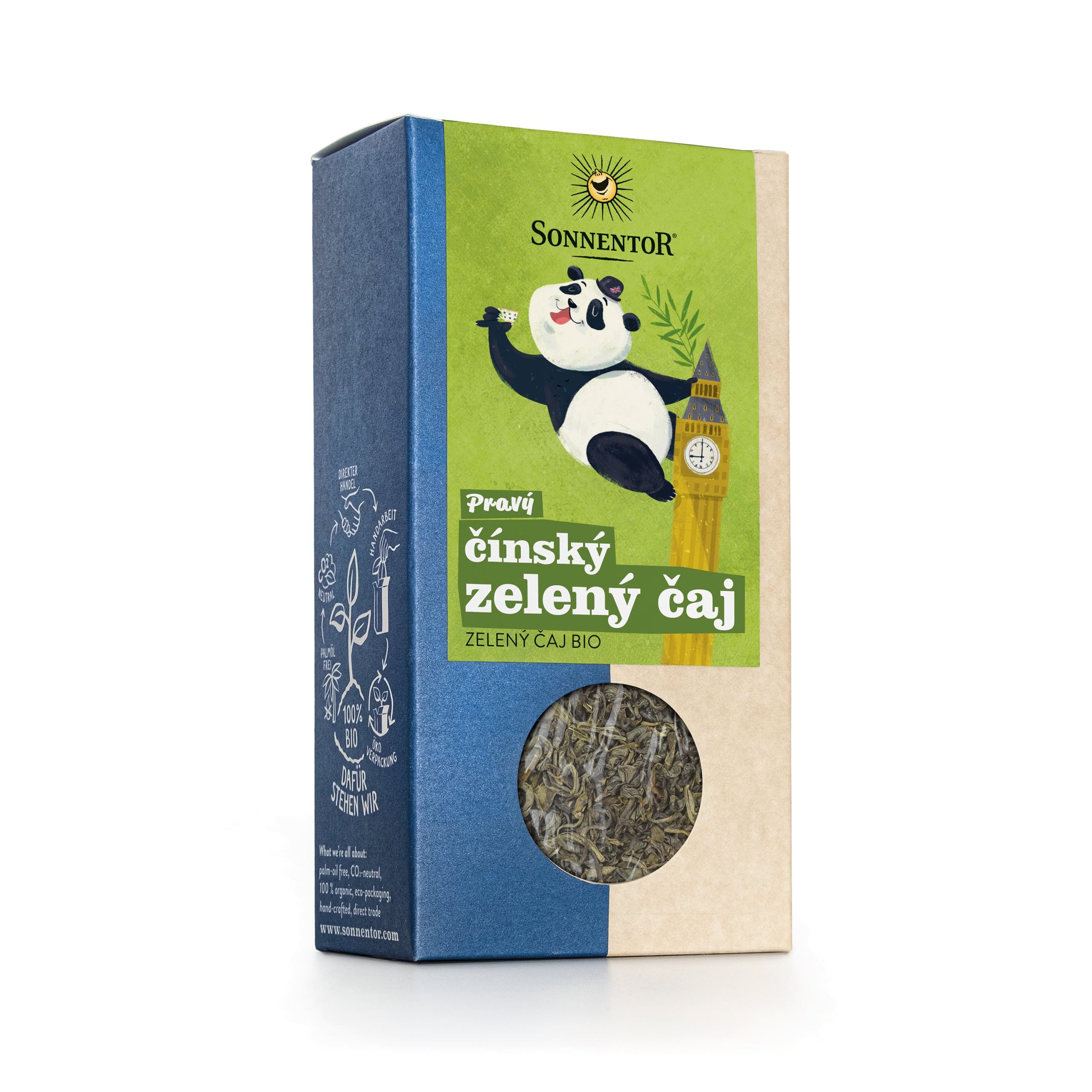 Čaj Zelený sypaný 100 g BIO   SONNENTOR Sonnentor