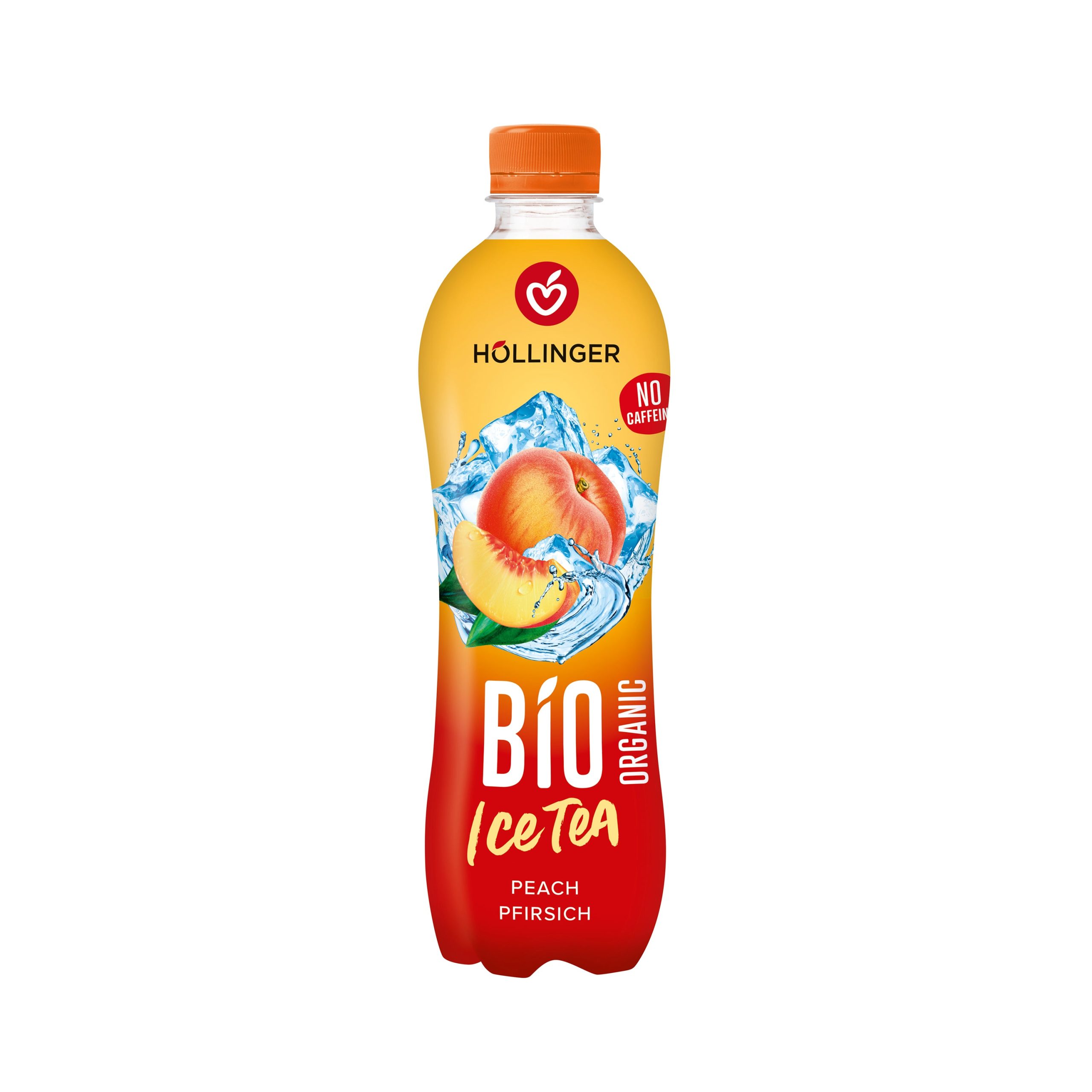 Čaj ledový broskev 500 ml BIO   HOLLINGER Hollinger
